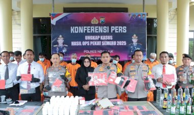 Polres-Nganjuk-Berhasil-Ungkap-Ratusan-Kasus-Selama-Operasi-Pekat-Semeru-2025