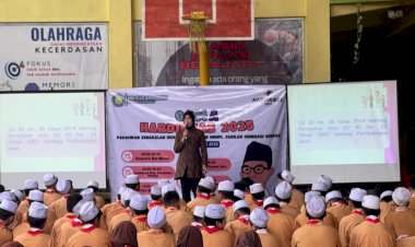Unit-PPA-Satreskrim-Polresta-Sidoarjo-Ajak-Pelajar-SMP-Arroudhoh-Giatkan-Belajar-dan-Cegah-Perundungan