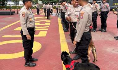 Pengecekan-Satuan-Samapta-Polresta-Sidoarjo,-Dukung-Pengamanan-Nataru-dan-Antisipasi-Bencana-Hidrometeorologi