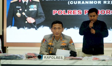 Polres-Ponorogo-Amankan-Pasutri-Tersangka-Curanmor