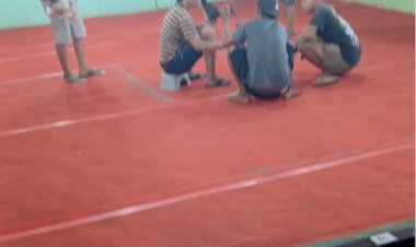 Polisi-Patroli-Lokasi-Dugaan-Sabung-Ayam-di-Kalipecabean,-Candi,-Pastikan-Aktivitas-Berhenti