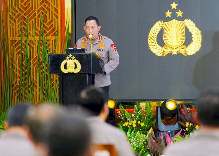 Kapolri Hadiri Pembukaan Rapat Kerja Teknis Gabungan Seluruh Divisi