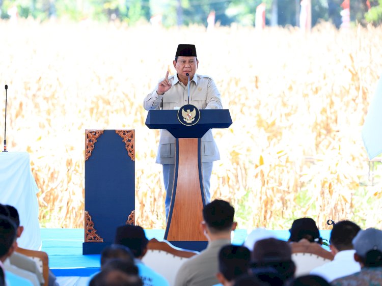 Presiden Prabowo: Kapolri, Panglima, hingga Para Menteri Tokoh Patriotik Wujudkan Swasembada Pangan