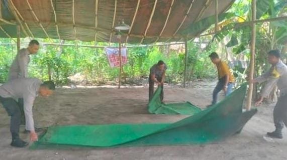Polisi Bongkar Arena Judi Sabung Ayam di Bagor Nganjuk