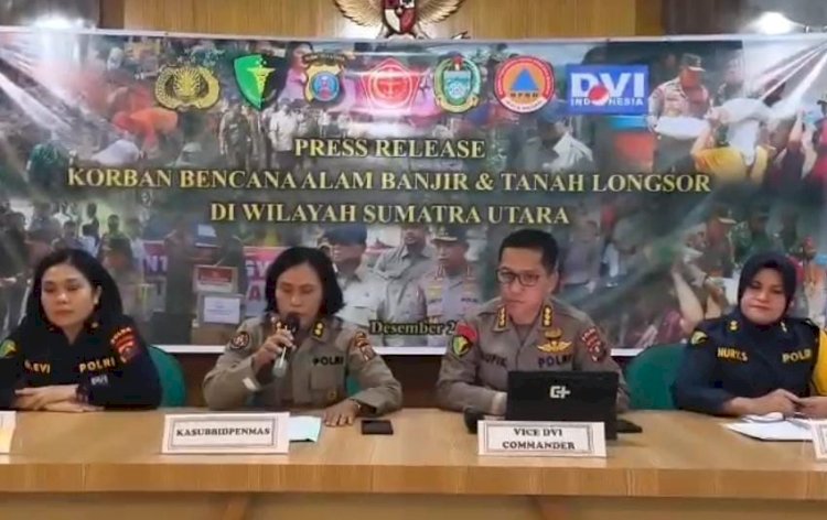 Tim DVI Polri Berhasil Identifikasi 290 Korban di Sumatera Utara, Operasi Dilanjutkan Hingga Akhir Masa Tanggap Darurat