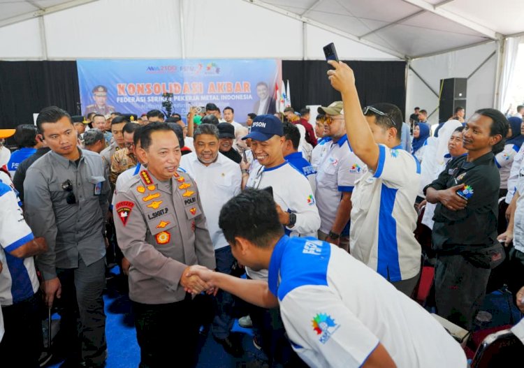Kapolri Apresiasi Buruh dan Pengusaha Duduk Bersama Bahas RUU Ciptaker